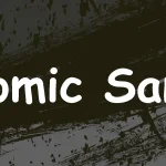 Font: Comic Sans
